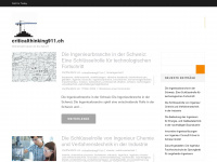criticalthinking911.ch Webseite Vorschau