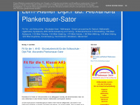 lernatelier-alexandraplankenauersator.blogspot.com Webseite Vorschau