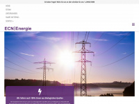 ecn-energie.de Webseite Vorschau