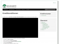 solidarity-finance.de Webseite Vorschau