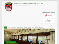 luebecker-schuetzenverein-1839.de Webseite Vorschau