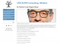 ursburri.ch Webseite Vorschau