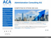 aca-ag.ch Webseite Vorschau