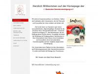 deutsche-hamstervereinigung.com Webseite Vorschau
