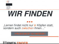 formenfinder.com Webseite Vorschau