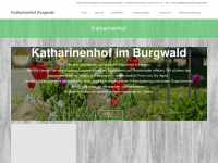 katharinenhof-burgwald.de Webseite Vorschau