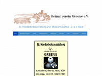 heimatverein-greene.de Webseite Vorschau