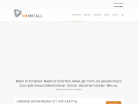 smmetall.de Webseite Vorschau