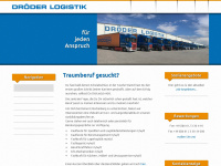 droeder-logistik.de Webseite Vorschau