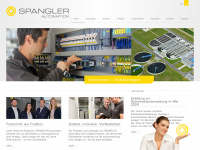 spangler-automation.de Webseite Vorschau