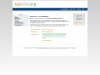 typolink.org Webseite Vorschau
