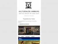 kultursalon-hamburg.de Webseite Vorschau