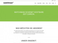 watchman.ch Webseite Vorschau