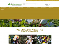 alpen-schmankerl.de Webseite Vorschau