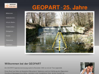 geopart.net Webseite Vorschau