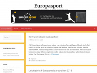 europasport.shop Webseite Vorschau