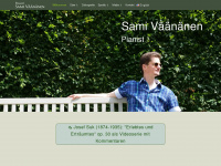 samivaananen.com Webseite Vorschau