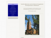 ev-kirche-wsw.de Webseite Vorschau