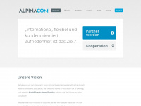 alpinacom.com Webseite Vorschau