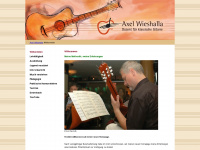 axel-wieshalla.de Webseite Vorschau