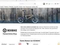 boxbike.com Webseite Vorschau