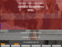 dancecompany-biel.ch Webseite Vorschau