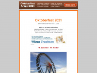 oktoberfest-2021.com Webseite Vorschau