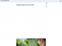 ergotherapie-kronschnabl.de Webseite Vorschau
