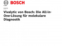 bosch-vivalytic.com Webseite Vorschau