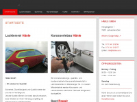 hänle.com Webseite Vorschau