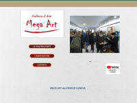 megaart.it Webseite Vorschau