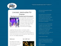 livejazz.info Webseite Vorschau