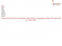 perlerofen.ch Webseite Vorschau