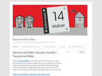 Haustuerschilder-online.de