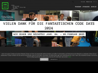 code-days.de Webseite Vorschau