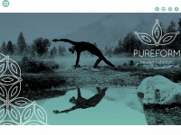 pureform.ch Webseite Vorschau