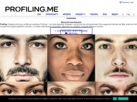 profiling.me Webseite Vorschau