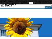 zach-hausverwaltung.de Webseite Vorschau
