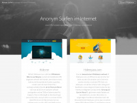 anonymsurfen.at Webseite Vorschau