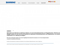 banning-forging.com Webseite Vorschau