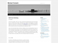 michaelvorwerk.de Webseite Vorschau