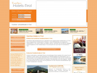 familienhotels-tirol.ch Webseite Vorschau