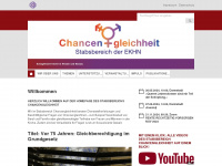 chancengleichheit-ekhn.de Webseite Vorschau