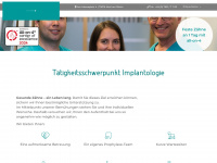 zahnarzt-preuss.de Webseite Vorschau