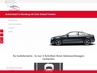 autoverkauf-nuernberg.de Webseite Vorschau