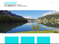 eberhard-stmoritz.ch Webseite Vorschau