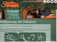 fabulara.de Webseite Vorschau