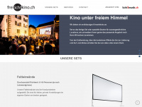 freilichtkino.ch Webseite Vorschau