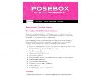 posebox.ch Webseite Vorschau
