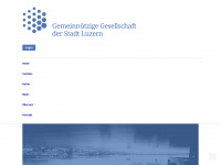 ggl-luzern.ch Webseite Vorschau